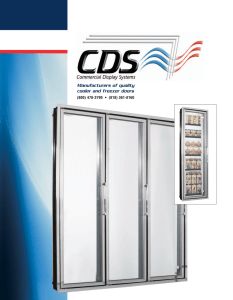 The Eco Series Doors - Commercial Display Systems