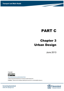 Urban design - Department of Transport and Main Roads