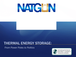 thermal energy storage - International District Energy Association