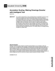 Annotation Scaling: Making Drawings Smarter with