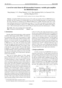 A novel low-noise linear-in-dB intermediate frequency variable