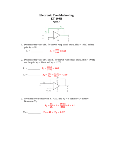 Electronic Troubleshooting ET 198B