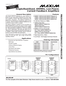 MAX4112/MAX4113/MAX4117–MAX4120 Single/Dual/Quad