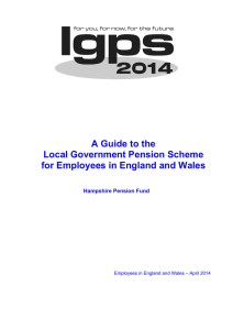 2014 Member scheme guide - Hampshire County Council