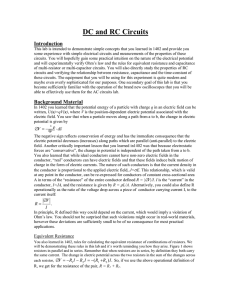 DC and RC Circuits