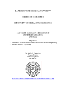 lawrence technological university college of engineering department