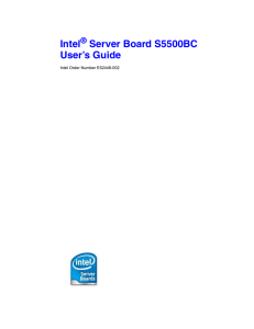 S5500BC User Guide