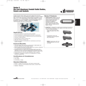 Cooper Crouse-Hinds Series 5 Die Cast Aluminum