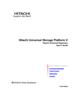 Hitachi Universal Storage Platform V