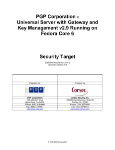 PGP Universal Server 2.9 ST v0.6