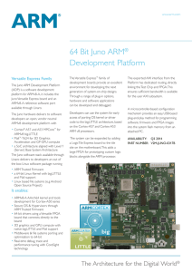 64 Bit Juno ARM® Development Platform