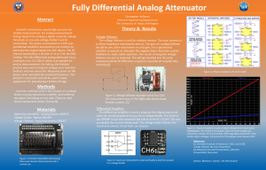 Voltage follower: Differential Amplifier