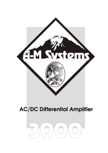 AC/DC Differential Amplifier