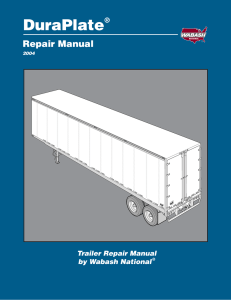 DuraPlate® Repair Manual