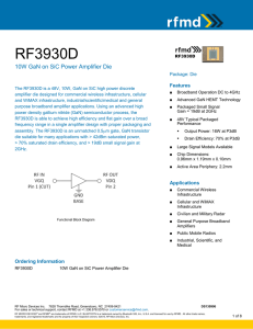 RF3930D Data Sheet