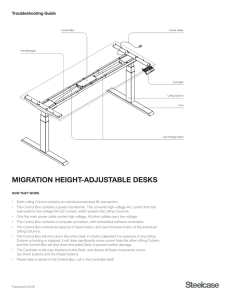 migration height-adjustable desks