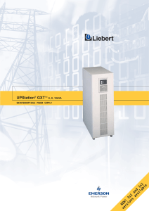 Liebert GXT (6 kVA - 10 kVA)