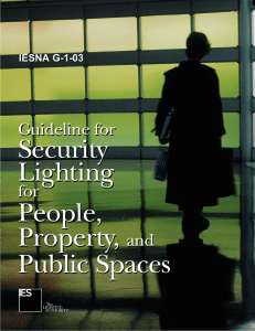 Security Lighting People, Property, and Public