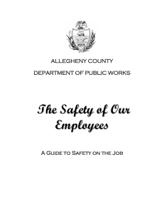 The Safety of Our Employees - American Public Works Association