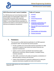 Global Engineering Guideline