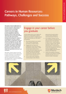 Careers in Human Resources: Pathways