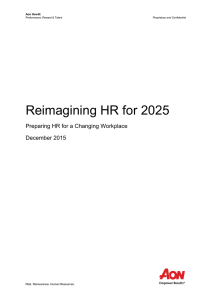 Reimagining HR for 2025