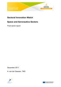 Sectoral Innovation Watch_Space and