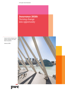 Insurance 2020: Turning change into opportunity