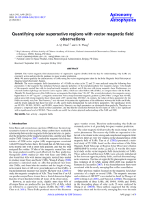 Quantifying solar superactive regions with vector magnetic field