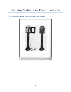 Charging Stations for Electric Vehicles