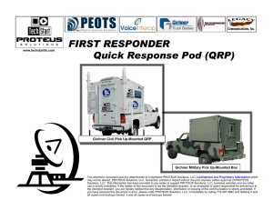 QRP First Responder Presentation