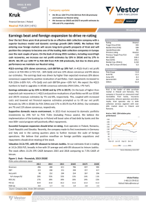 Earnings beat and foreign expansion to drive re-rating