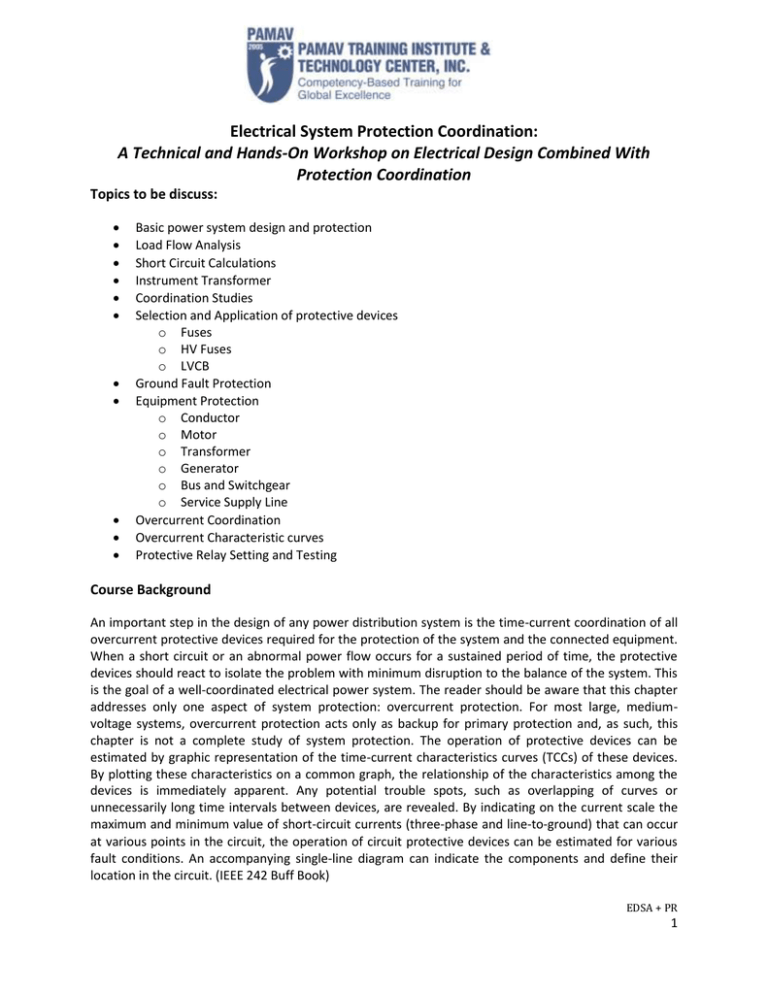 Electrical System Protection Coordination A Technical and Hands