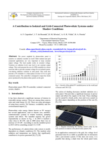 A Contribution to Isolated and Grid-Connected Photovoltaic Systems