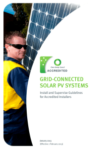 grid-connected solar pv systems