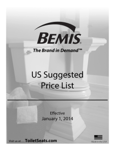 US Suggested Price List