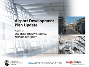 Airport Development Plan Update - San Diego Regional Economic