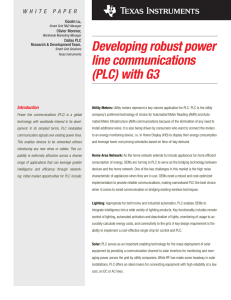 Developing robust power line communications