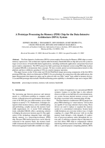 Journal of VLSI Signal Processing