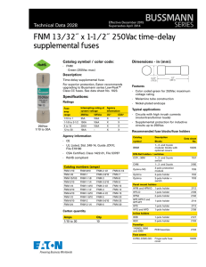 FNM-10 Datasheet - Mouser Electronics