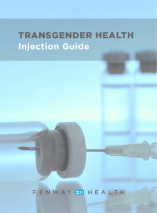 TRANSGENDER HEALTH Injection Guide