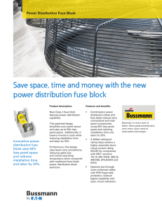 Bussmann series Class J Power Distribution Fuse Blocks product