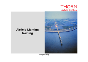 Airfield Lighting training