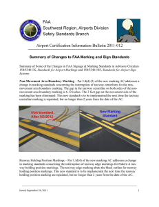 FAA Southwest Region, Airports Division Safety