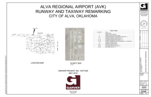 G-101 1 - City of Alva, Oklahoma