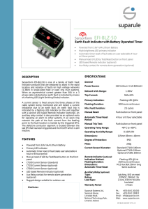 Sensorform EFI-50BLZ Datasheet v1.3.pub