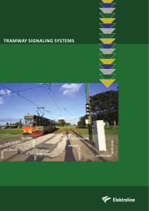tramway signaling systems