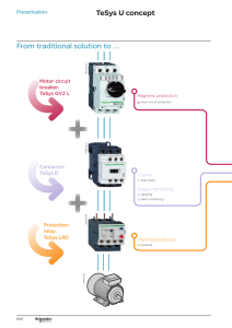 Tesys U- Motor control and protection(2)