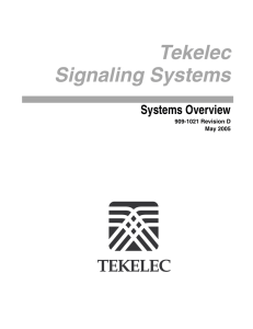 Tekelec Signaling Systems