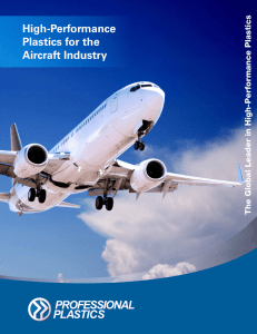 High-Performance Plastics for the Aircraft Industry